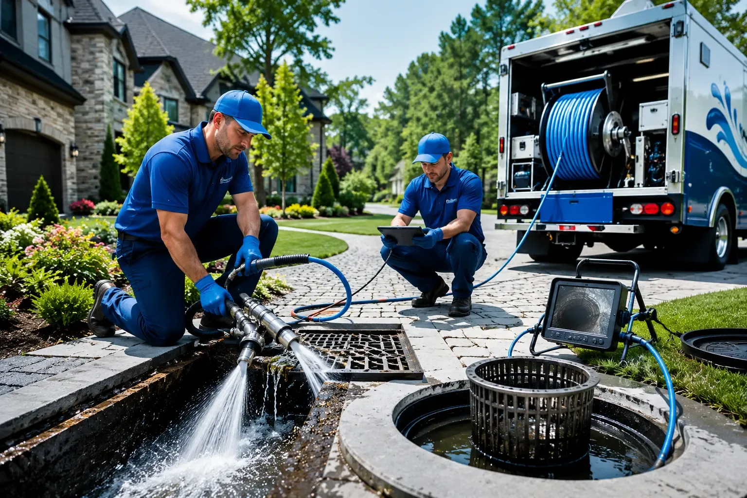 Local outdoor drain cleaning professionals in North Smithfield, RI